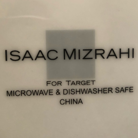 Isaac Mizrahi Target charger 2 pc set plates 12” each - Picture 3 of 3